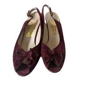 Salvatore Ferragamo Heels Shoes Women’s 8 AA Vintage